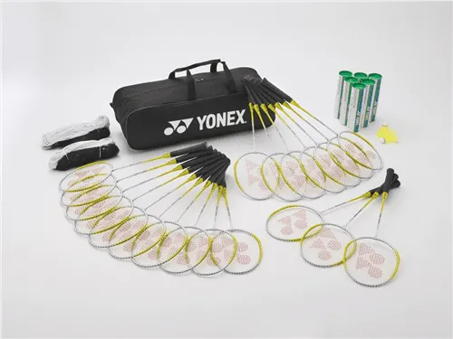 Yonex GR202 School Badminton Set with shuttlecocks