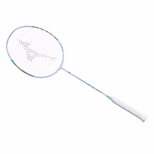 Mizuno Badmiton Racquet Altius 22 Solear LT 5u6 White/Blue Unstrung Soft Cover