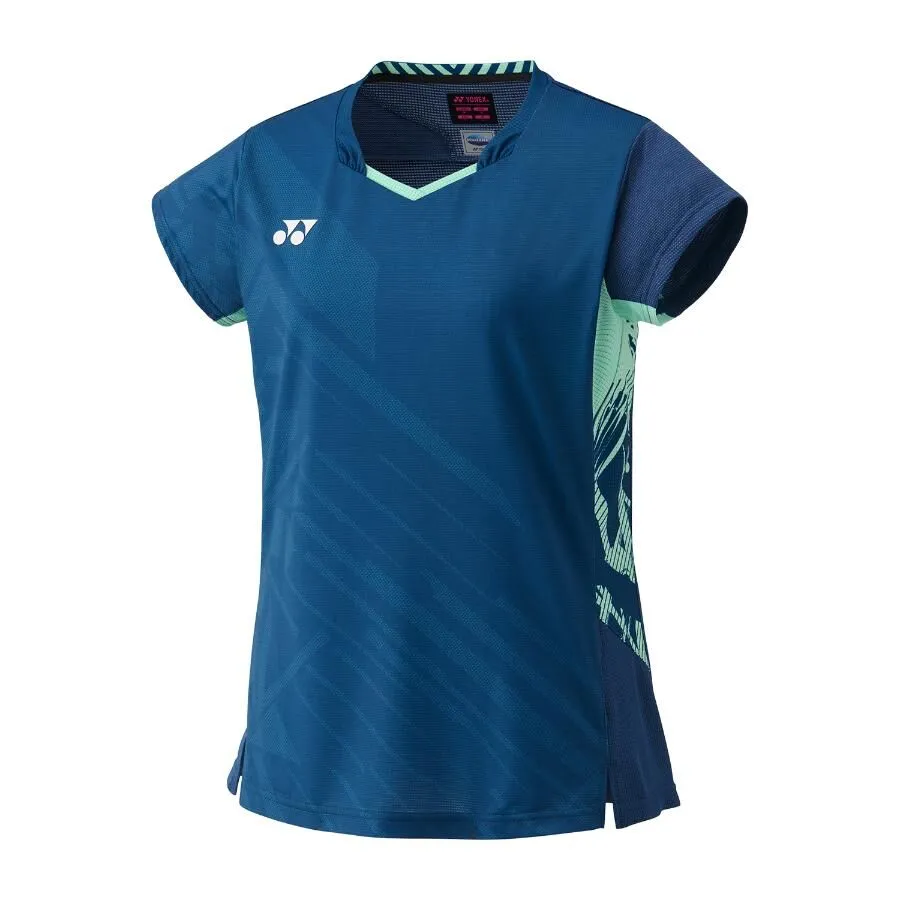 Yonex 20858 Women Crew Neck Shirt Ink Blue