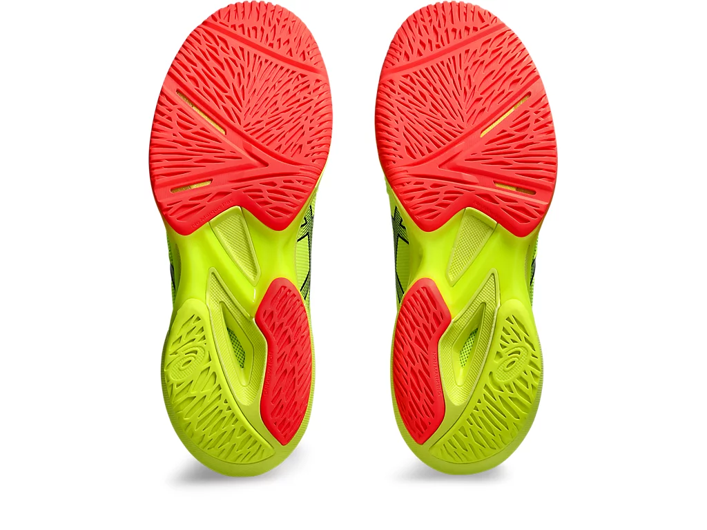 ASICS Solution Speed FF 3 Paris Yellow/Black HardCourt Tennis Shoes - Image 2