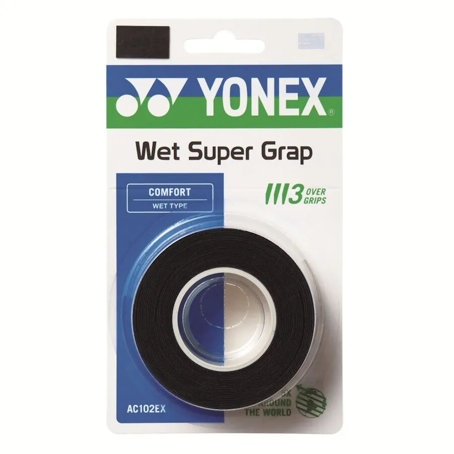 Yonex AC102EX Super Grap Overgrip Wet Grip AC102EX Black