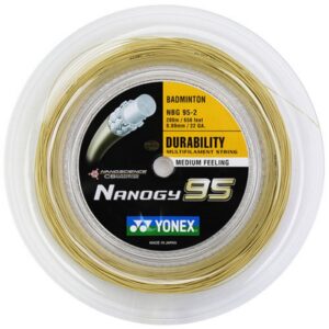 Yonex Nanogy 95 NBG95 Badminton String- 200m Coil