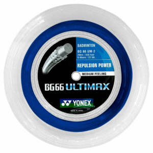 Yonex Badminton String BG66 Ultimax Blue 200m Coil