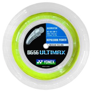 Yonex BG66 Ultimax (0.65mm) BG66um Badminton string – 200m Reel