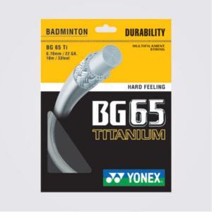 YONEX BG65 Titanium BG65Ti Single Pack Badminton String