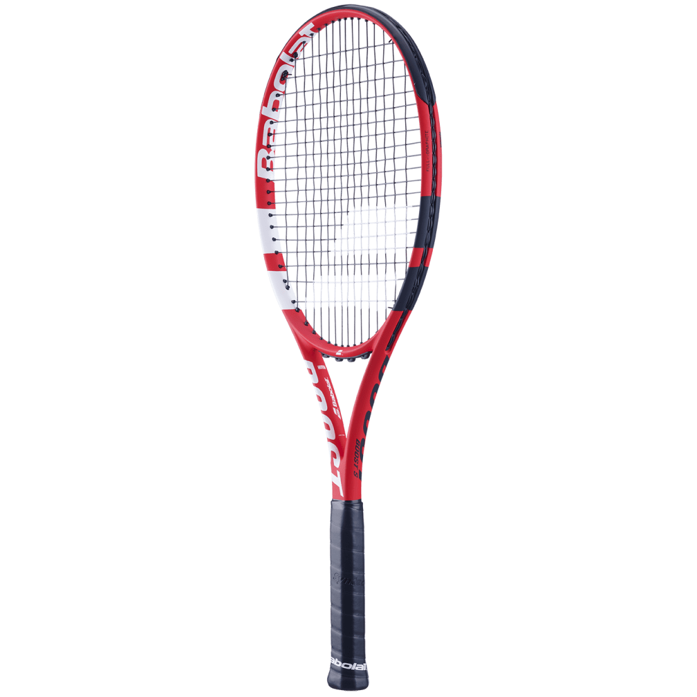 Babolat Boost Strike Red Black White Strung Full cove included