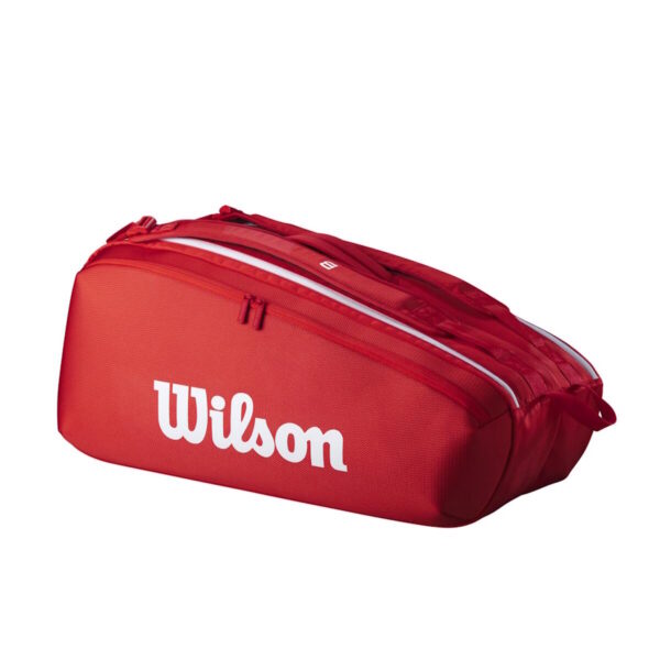 Wilson Super Tour 9PK 2025 Red Racquet Bag