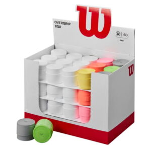 Wilson Pro Overgrip 60 Box Assorted 6 Colours
