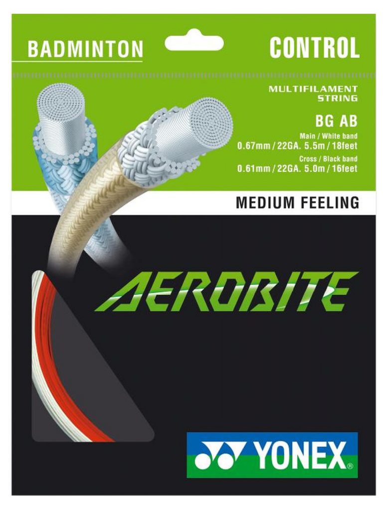 Yonex Aerobite BGAB Badminton String Hybrid single set EZBOX SPORTS