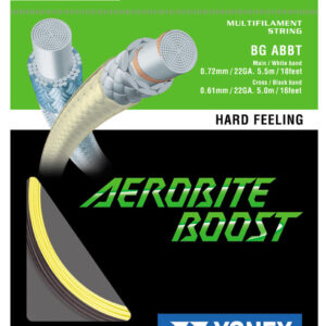 Yonex Aerobite Boost BGABBT Badminton string Hybrid Set