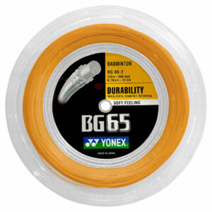 Yonex BG65 Orange 200M Coil Badminton String