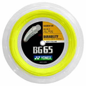 Yonex BG65 Yellow 200M Coil Badminton String