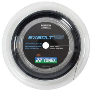 Yonex EXBOLT 63 BGXB63 Badminton string 200m coil