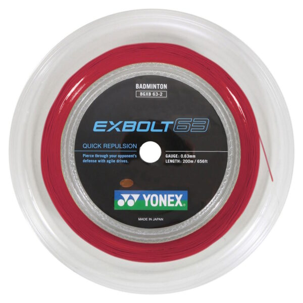 Yonex EXBOLT 63 BGXB63 Badminton string 200m coil - Image 6