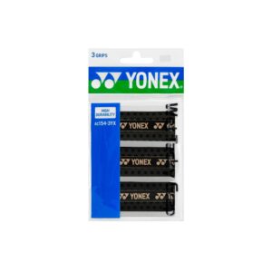 Yonex AC154-3YX 3pcs Black Wet Tacky Grip High Durability