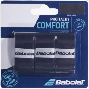 Babolat Pro Tacky Black Overgrip 3pcs Pack