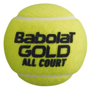 Babolat gold All Court 4balls can Bulk Price in Description