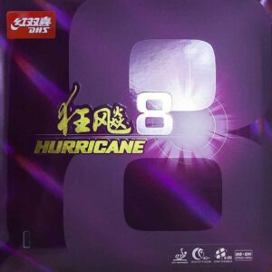 DHS Hurricane 8 39/2.15mm Table Tennis Rubber