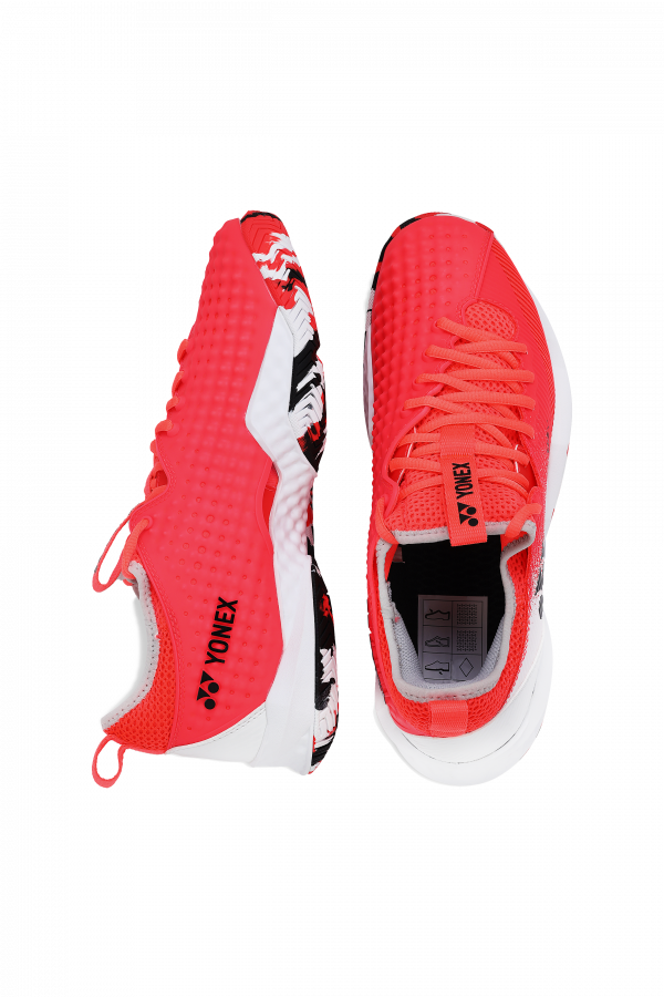 Yonex SHTF4MACEX RED/White Fusionrev 4 Power Cushion Tennis Shoes ...