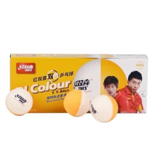 DHS Bi-Colour 10pcs Pack Table Tennis Balls