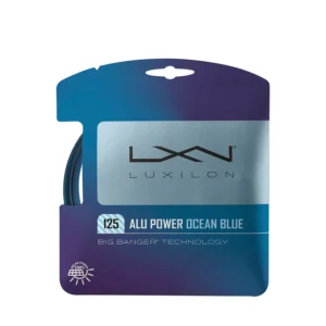 Luxilon Alu Power 1.25mm Ocean Blue Tennis String Set