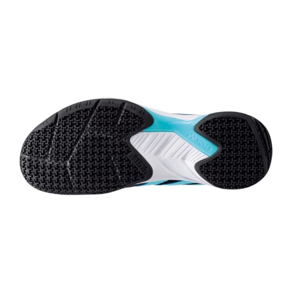 Yonex SHBCA1W Cascade Drive Accel Black/IceBlue Wide Power Cushion Badminton Shoes - Image 2