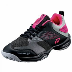 Yonex SHB37 Power Cushion Unisex Black/Pink Badminton Shoes