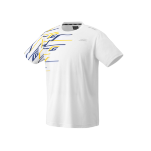 Yonex 16737 White LCW Unisex T-Shirt Slim Fit