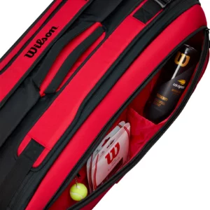 Wilson Clash Super Tour 9pk Rich Red Racquet bag