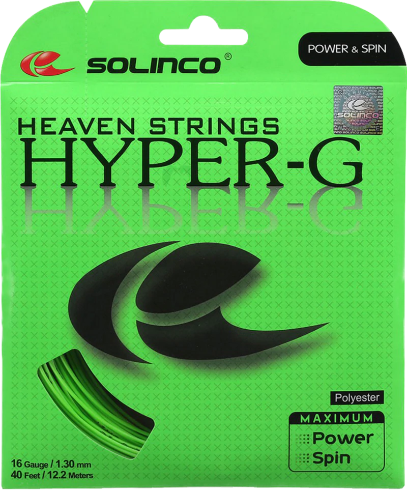 Solinco Hyper-G 16L/1.25mm Tennis String Set – EZBOX SPORTS