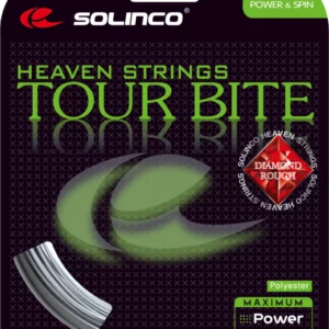 Solinco Tour Bite Diamond Rough 16L/125mm Tennis String Set