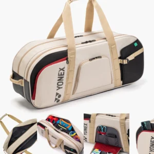 Yonex BA72631WEX Gearlogic Beige Tournament Bag