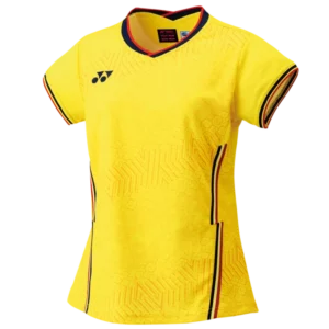Yonex 20682EX Light Yellow Womens Crew Neck T-Shirt