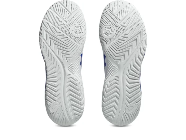 Asics Gel-Dedicate 8 White/Dark Cobalt Tennis Shoes - Image 3