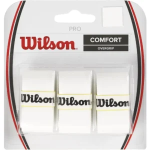 Wilson White Pro Overgrip 3pcs Pack