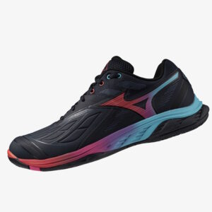 Mizuno Wave Fang 2 Salute/Hibiscus/Peacock Blue Unsex Badminton Shoes