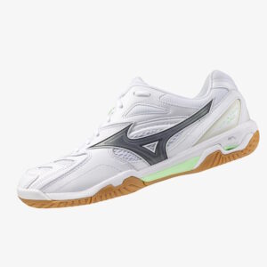 Mizuno Wave Fang Pro White/Neo Mint Unsex Badminton Shoes