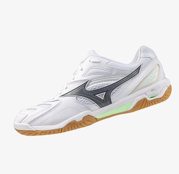 Mizuno Wave Fang Pro White/Neo Mint Unsex Badminton Shoes