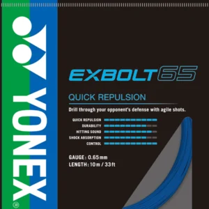 Yonex BGXB65 EXBOLT 65 10m Set badminton string