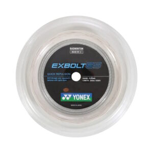 Yonex EXBOLT 65 Badminton String BGXB65 White 200m Reel
