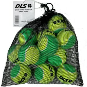 Pack of 12 DLS Green Stage 1 Tennis ball