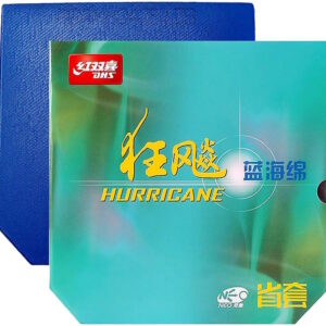 DHS Hurricane NH3 39/2.1mm Black (Provincial blue Sponge) Table Tennis Rubber