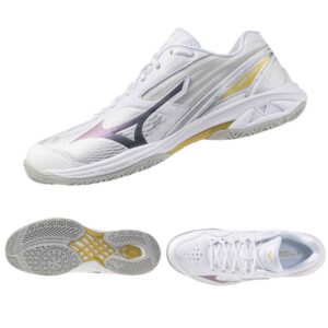 Mizuno Wave Claw Pro 3 White Badminon Shoes