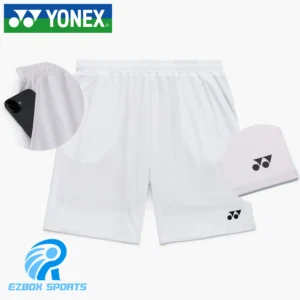 Yonex Unisex Shorts Knit White 15246
