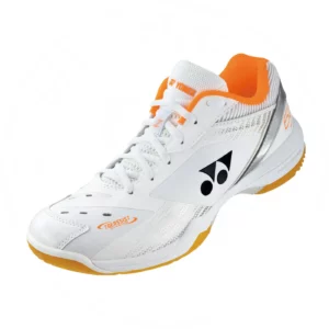 Yonex SHB65Z3WEX Wide White/Orange Badminton Shoes
