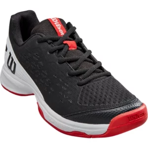 Wilson Rush Pro 4.0 Black/White Junior Tennis Shoes