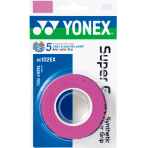 Yonex AC102EX Pink Super Grap (3wraps) Overgrip