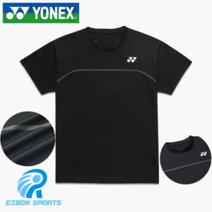 Yonex Unisex Crew Neck Shirt Black 10728