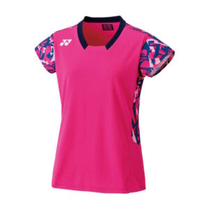 Yonex 20749 Berry Pink Womens Crew Neck Shirt