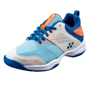 Yonex SHB37 White/Blue Power Cushion Badminton Shoes